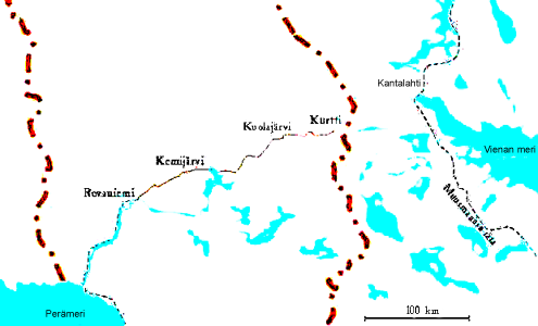 Matti Ilomäen reitti