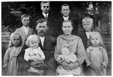 Perhe vuonna 1924